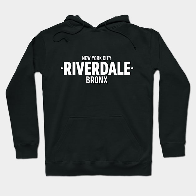 Riverdale Bronx Typography T-Shirt Hoodie by Boogosh